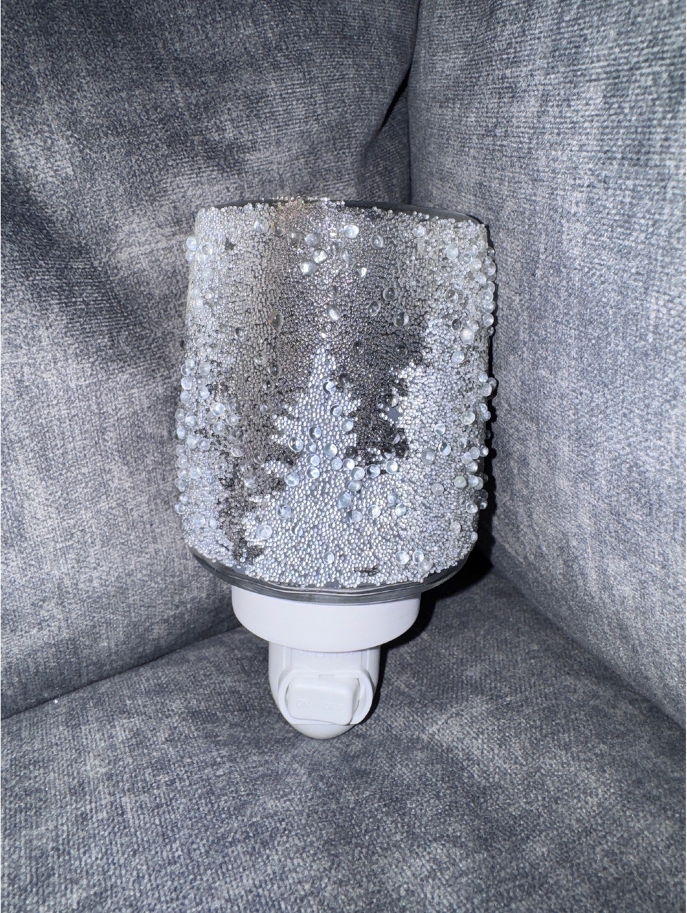 Decorative Crystal Beaded Scentsy Warmer Light Plug-In